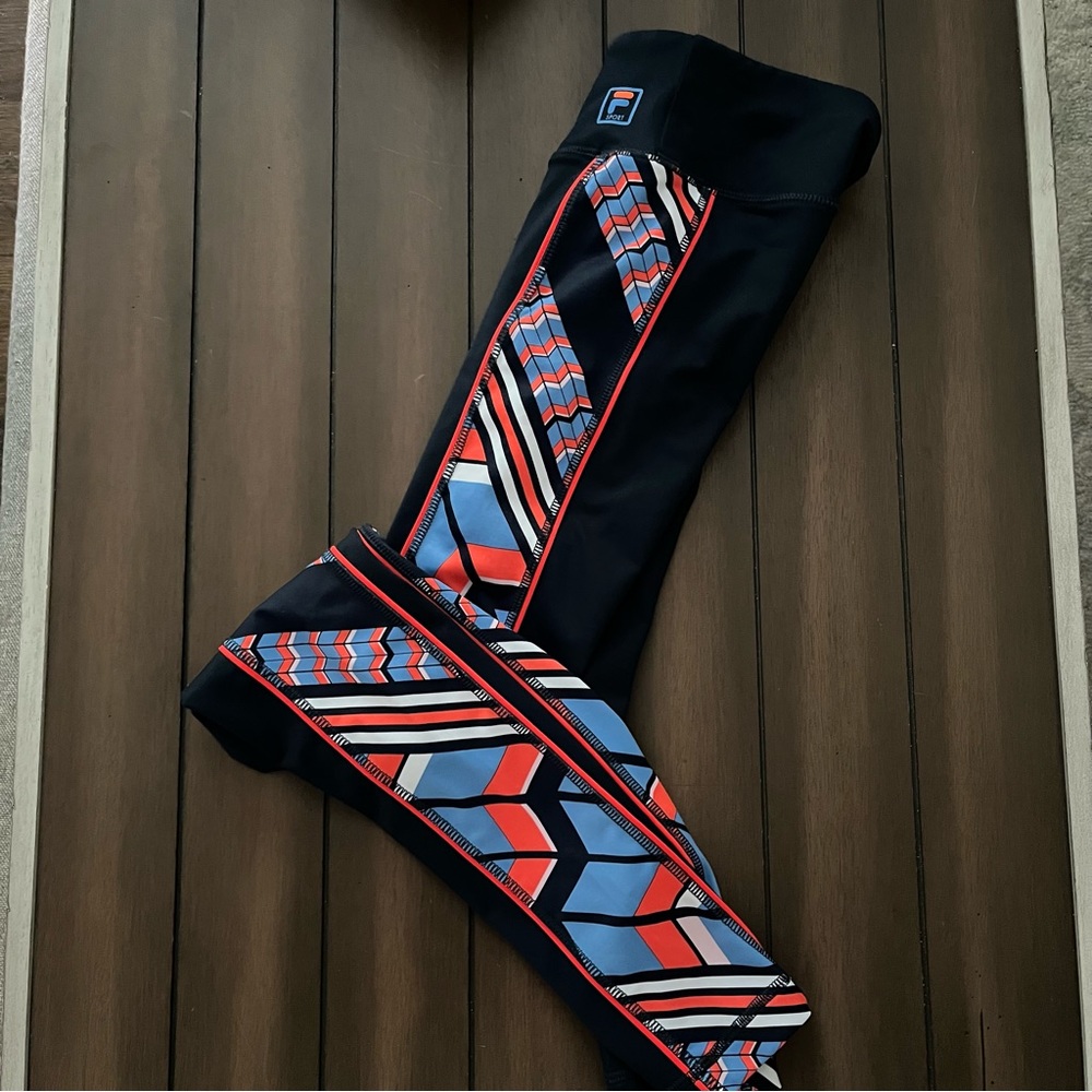 Fila Sport Leggings Full Length Athletic Like New. Small